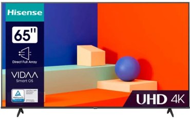 Телевизор Hisense 65A6K 165 см черный