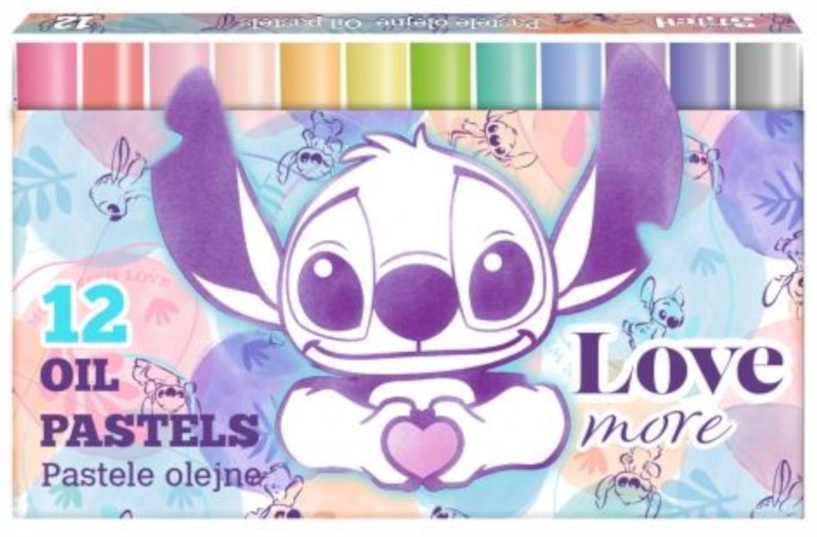 Набор масляной пастели Stitch, 12 цветов купить,NaN