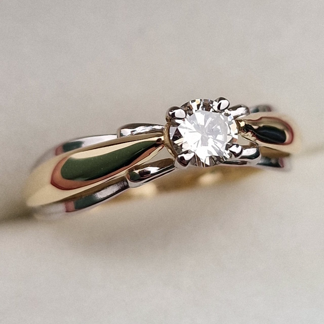 Кольцо Deimantas 99981696 16,5р 1,84гр 0,235ct. купить,NaN