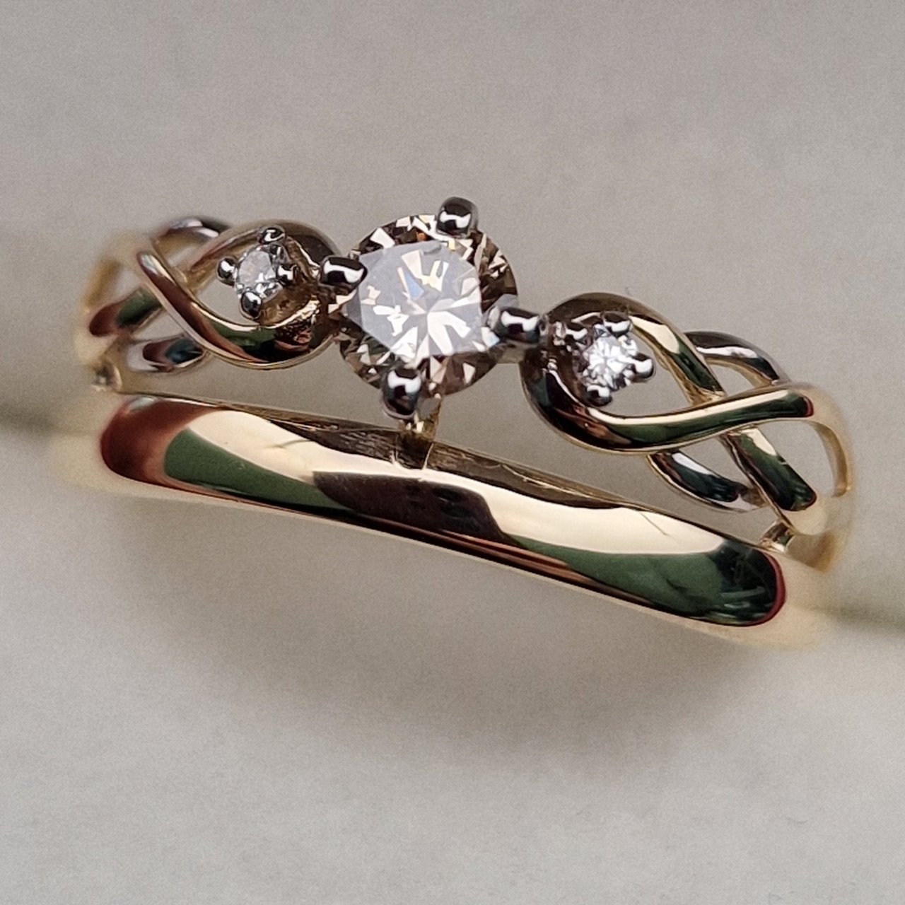 Кольцо Deimantas 99981725 17,5р 1,8гр 0,288ct. купить,NaN