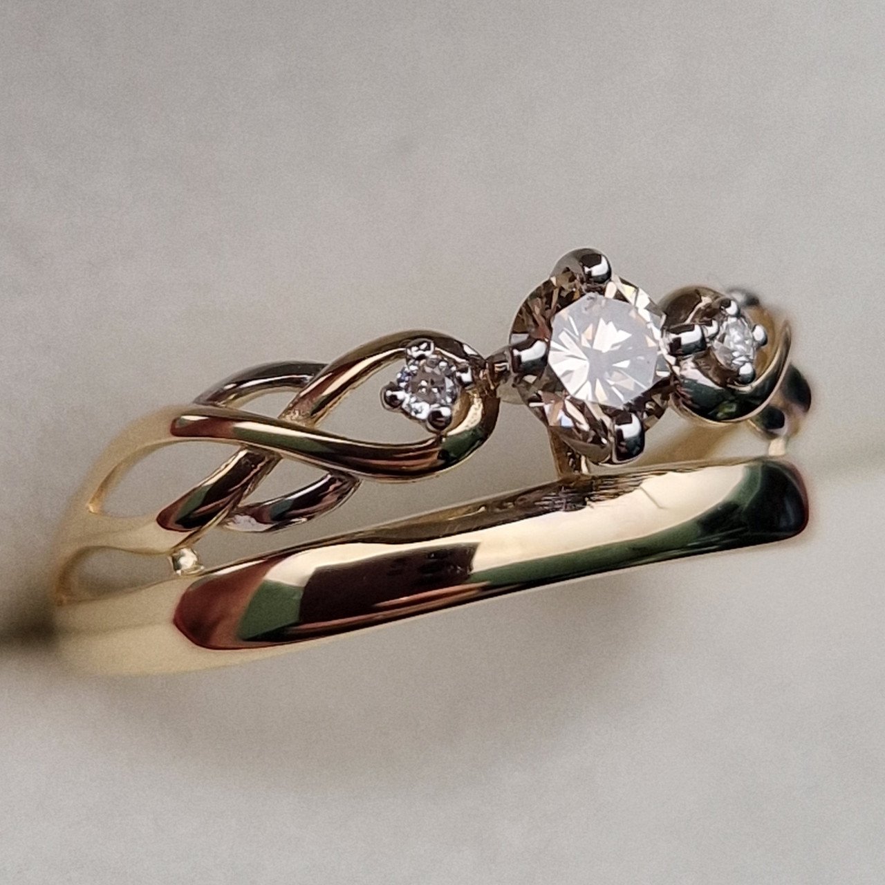 Кольцо Deimantas 99981725 17,5р 1,8гр 0,288ct. купить,NaN