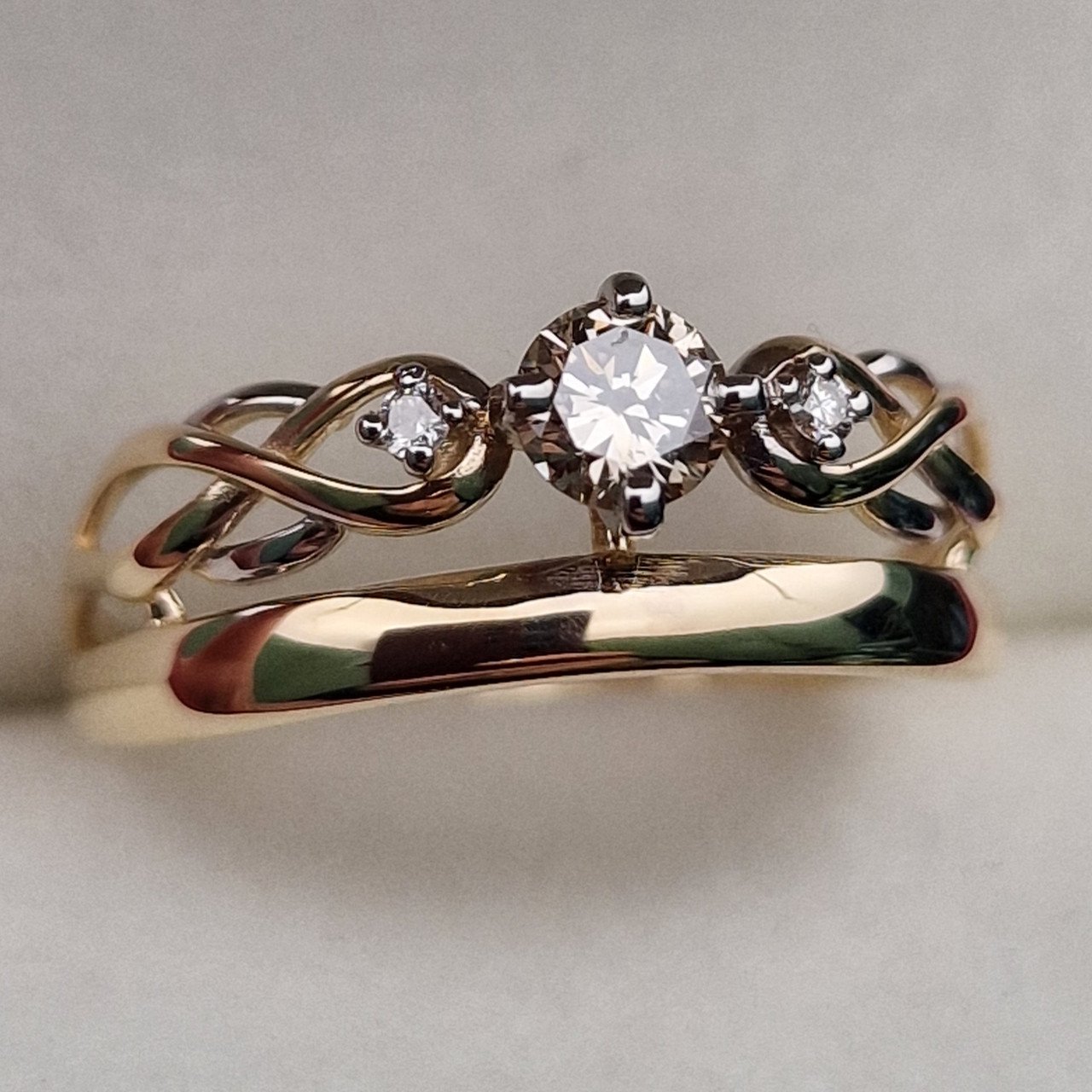 Кольцо Deimantas 99981725 17,5р 1,8гр 0,288ct. купить,NaN