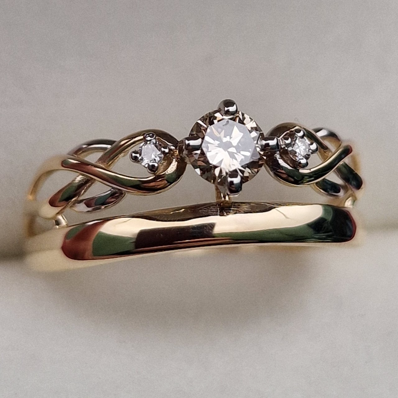 Кольцо Deimantas 99981725 17,5р 1,8гр 0,288ct. купить,NaN