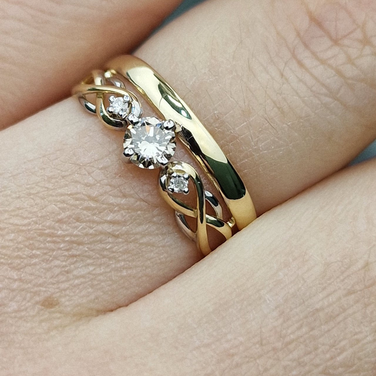 Кольцо Deimantas 99981725 17,5р 1,8гр 0,288ct. купить,NaN