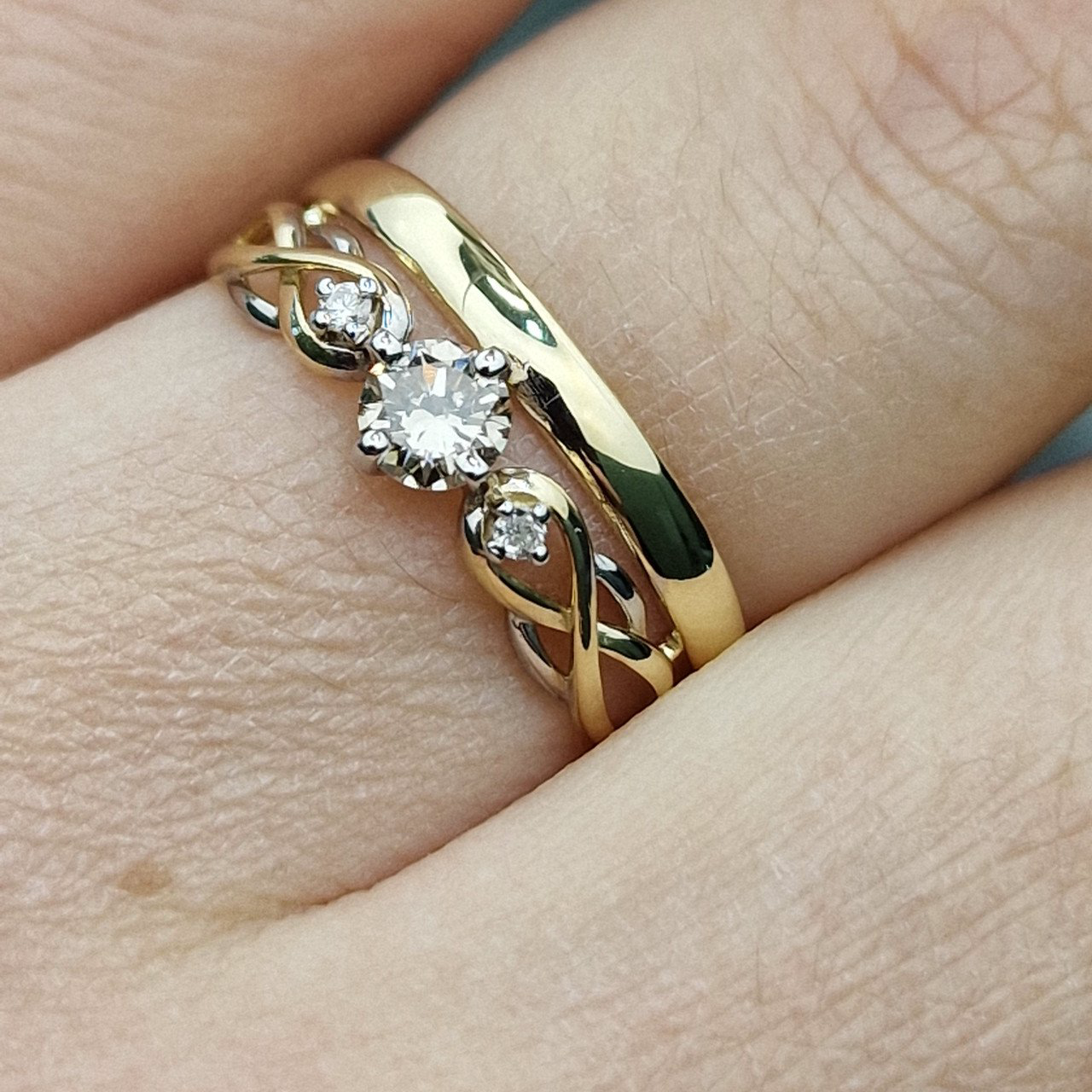 Кольцо Deimantas 99981725 17,5р 1,8гр 0,288ct. купить,NaN