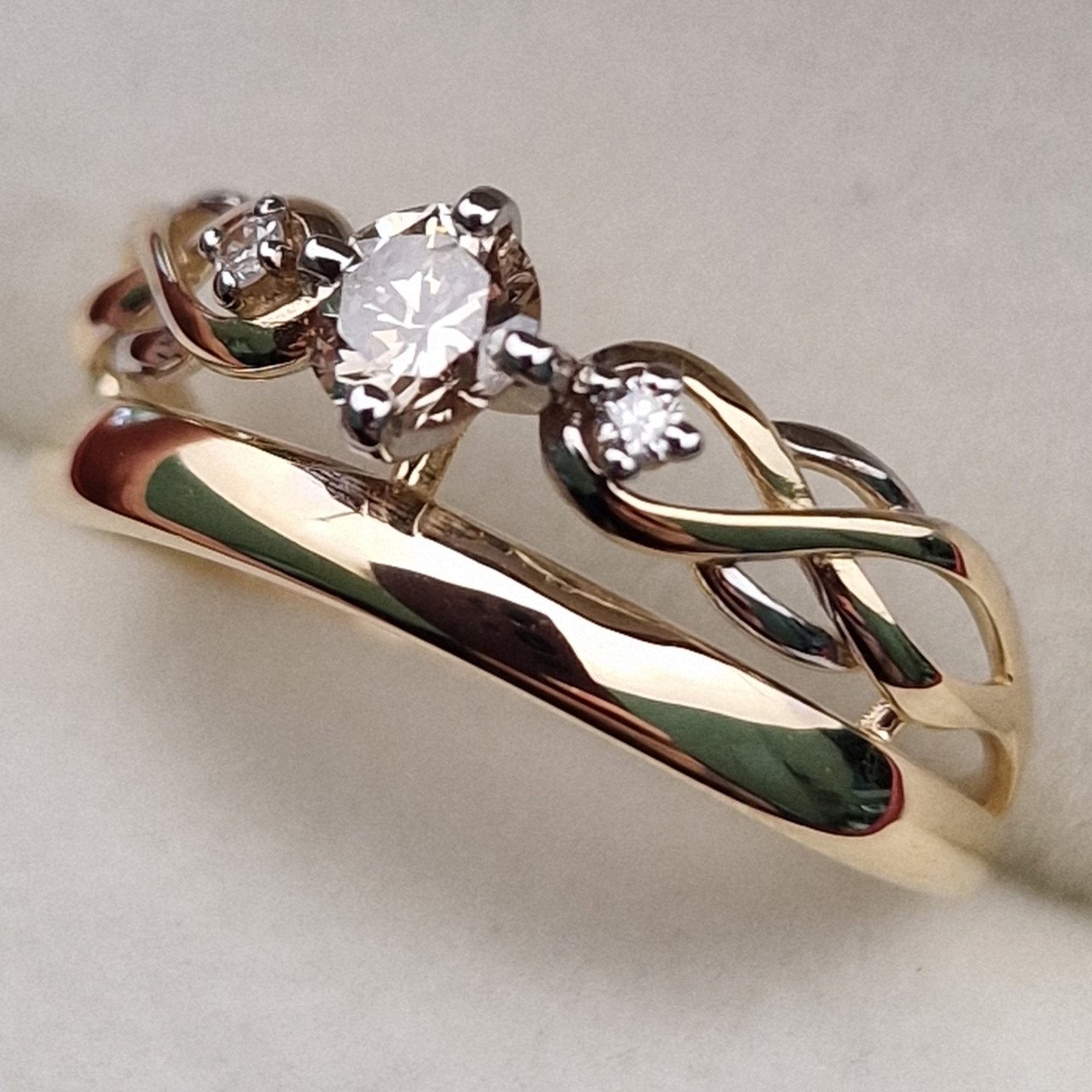 Кольцо Deimantas 99981725 17,5р 1,8гр 0,288ct. купить,NaN