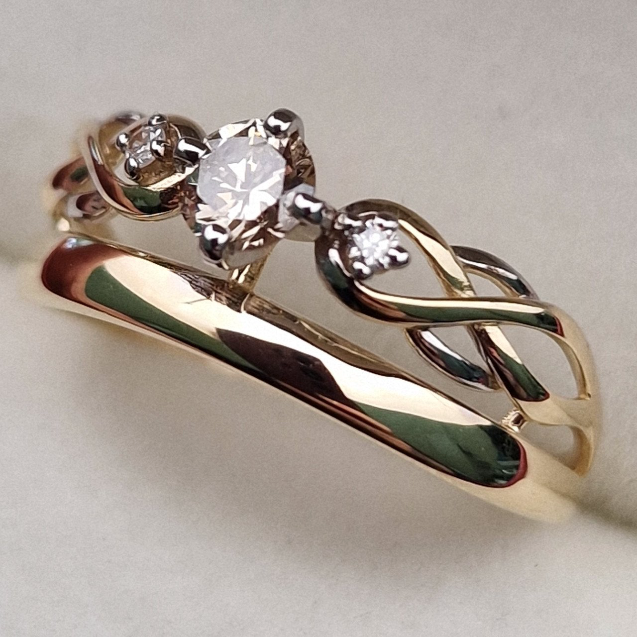Кольцо Deimantas 99981725 17,5р 1,8гр 0,288ct. купить,NaN