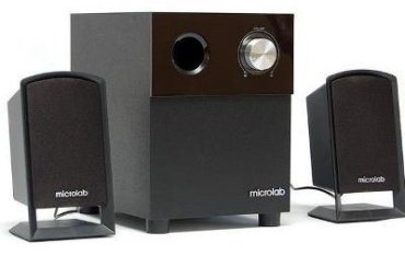 Компьютерные колонки Microlab M-109 черный, коричневый