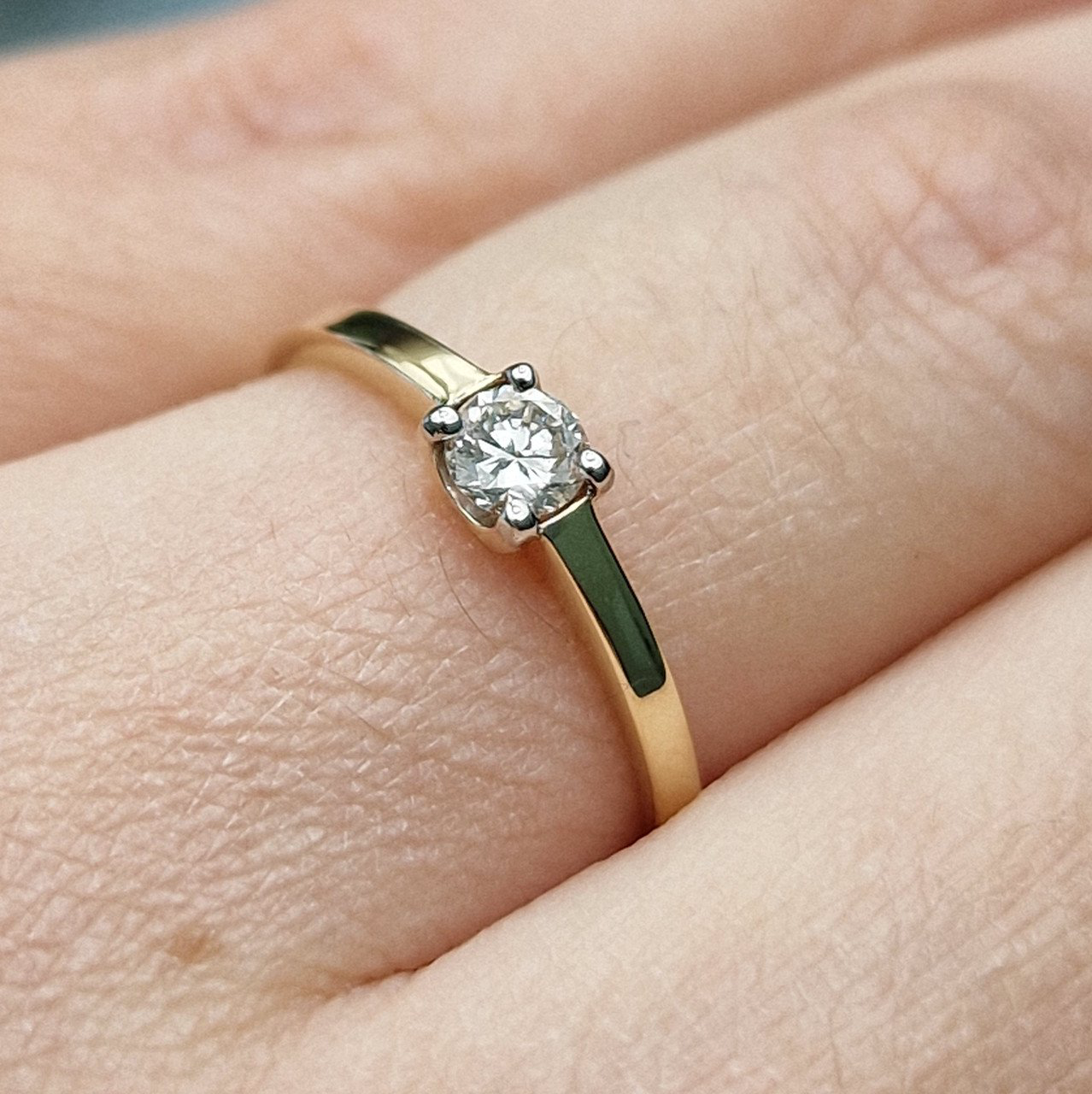 Кольцо Deimantas 99981742 17р 1,18гр 0,203ct. купить,NaN