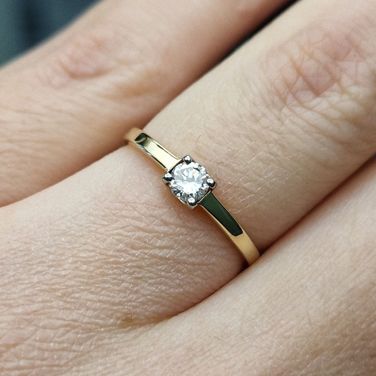 Кольцо Deimantas 99981742 17р 1,18гр 0,203ct. купить,NaN