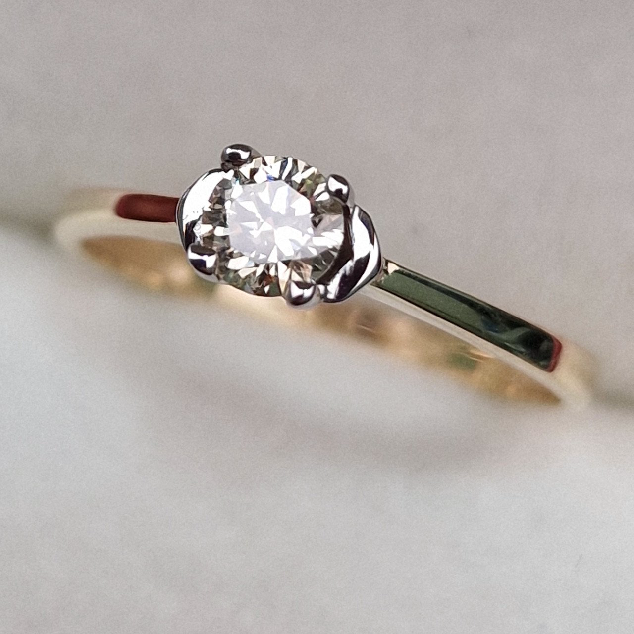 Кольцо Deimantas 99981758 16,5р 1,55гр 0,236ct. купить,NaN