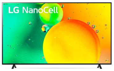 Телевизор LG 75NANO756QA 191 см черный
