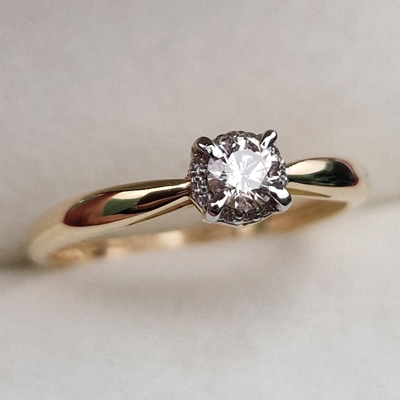 Кольцо Deimantas 99981763 16,5р 1,51гр 0,211ct. купить,NaN