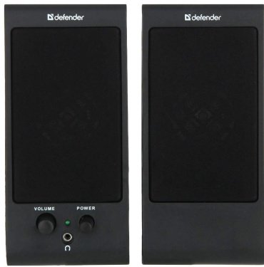 Компьютерные колонки Defender SPK-170 черный купить,0