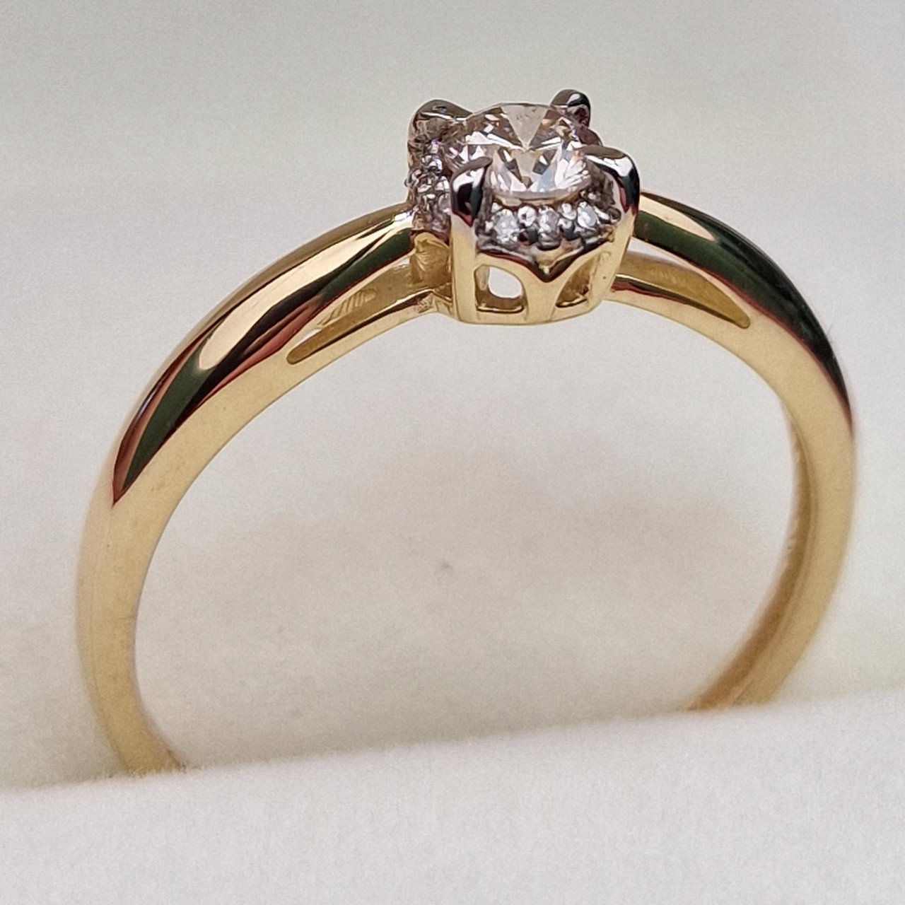Кольцо Deimantas 99981763 16,5р 1,51гр 0,211ct. купить,NaN