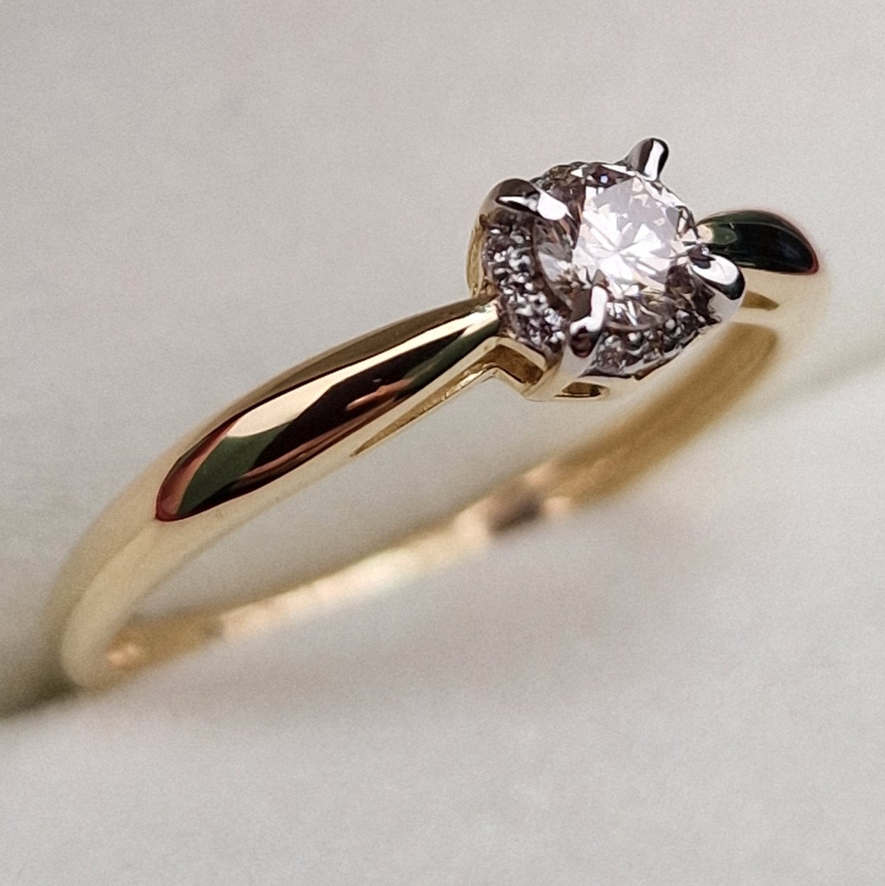 Кольцо Deimantas 99981763 16,5р 1,51гр 0,211ct. купить,NaN