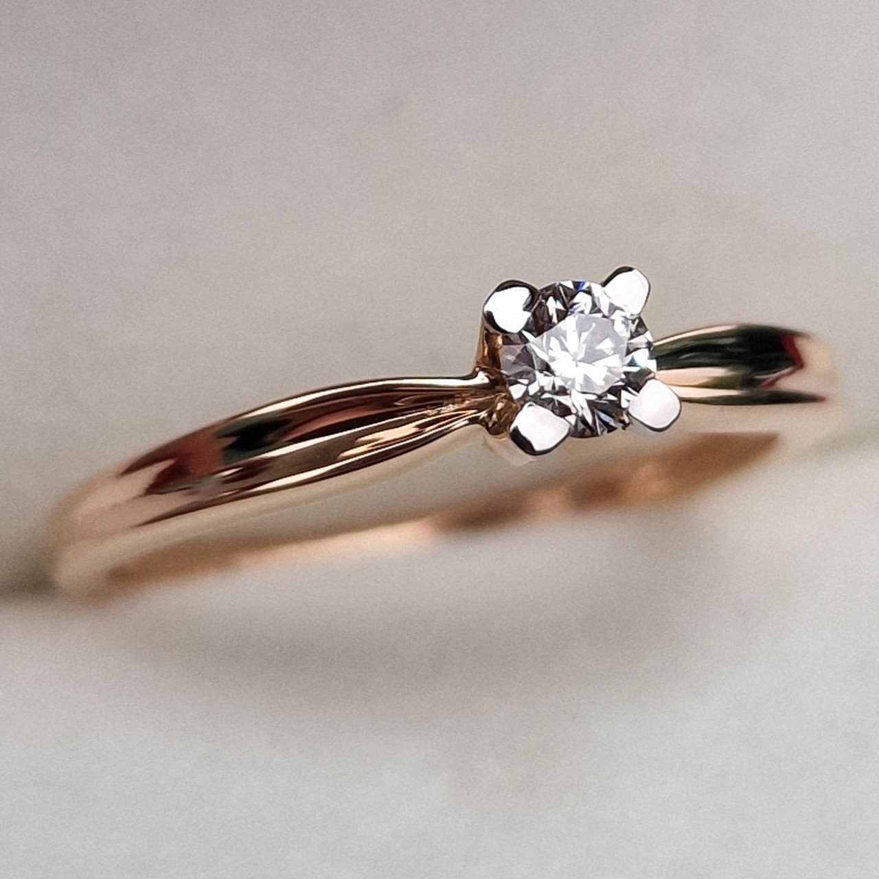 Кольцо Deimantas 99981777 17,5р 2,05гр 0,19ct. купить,NaN