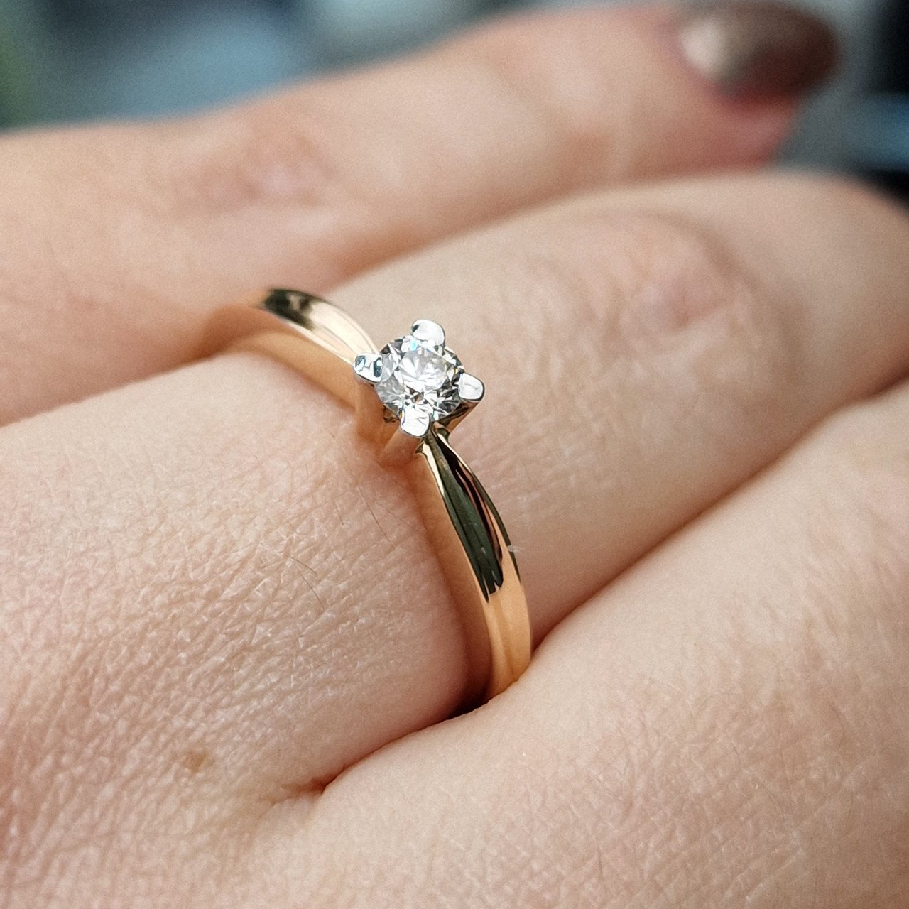 Кольцо Deimantas 99981777 17,5р 2,05гр 0,19ct. купить,NaN