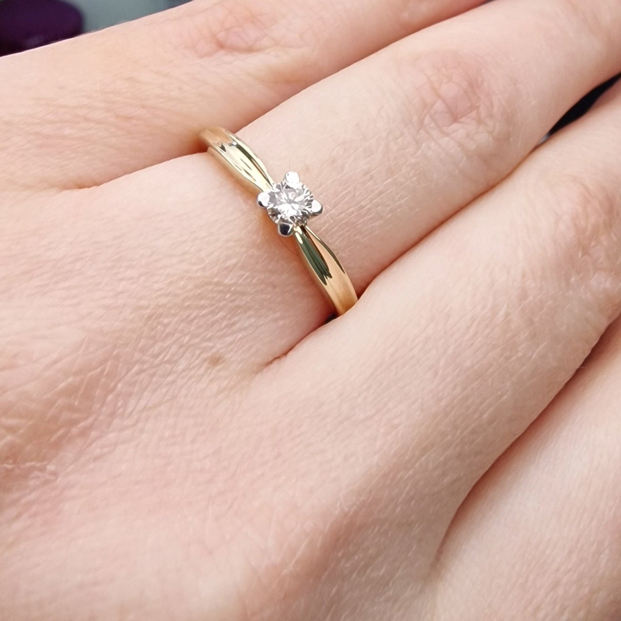 Кольцо Deimantas 99981796 17,5р 1,93гр 0,182ct. купить,NaN