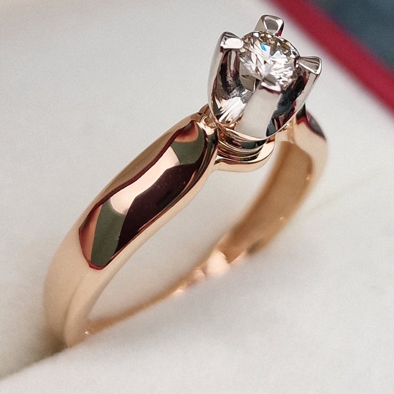 Кольцо Deimantas 99981792 17р 3,09гр 0,19ct. купить,NaN