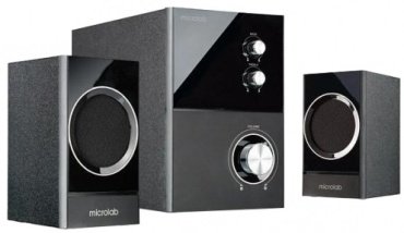 Компьютерные колонки Microlab M-223 черный - ForteMarket Компьютерные колонки Microlab M-223 черный купить,0