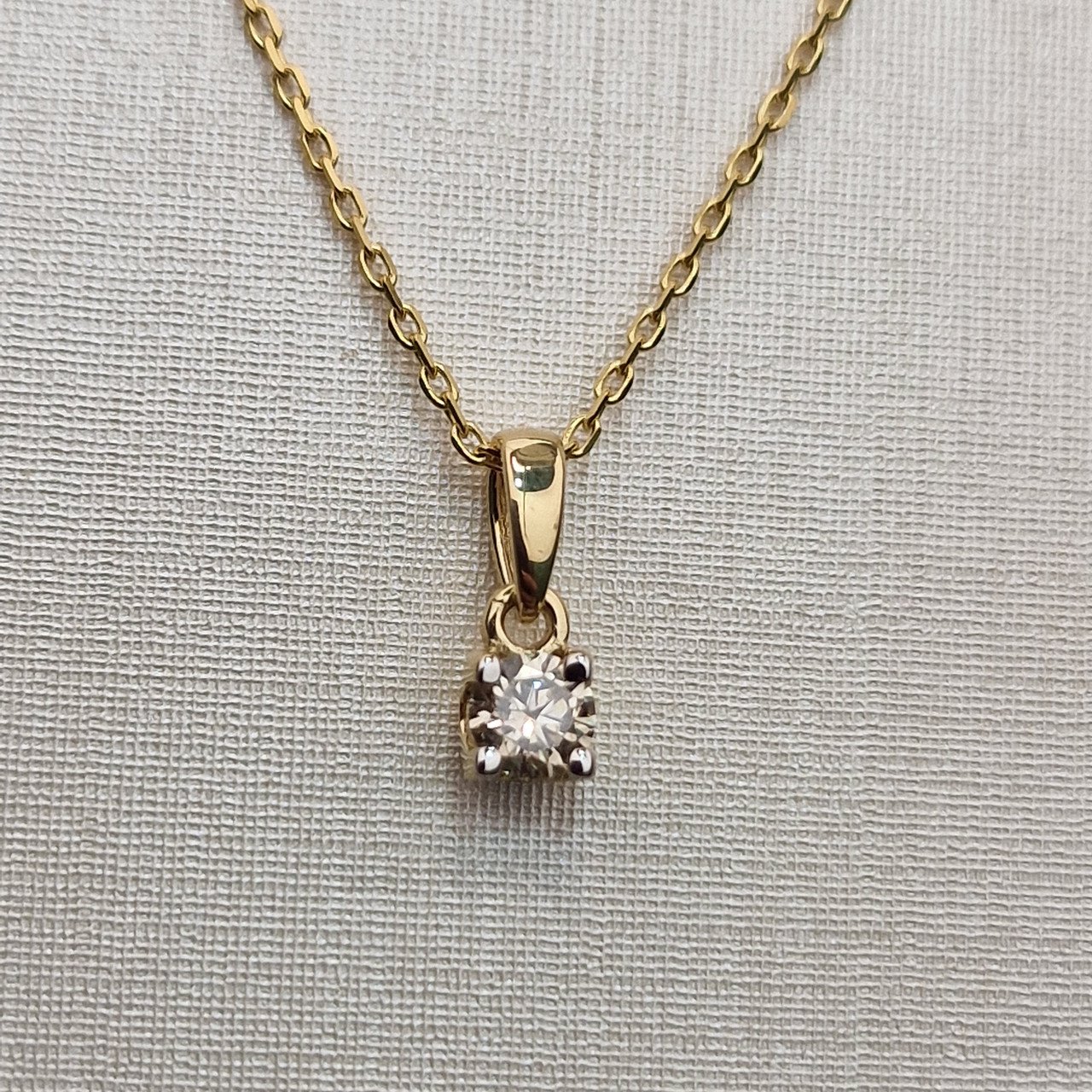 Кулон Deimantas 99981843 0,47гр 0,22ct. купить,NaN