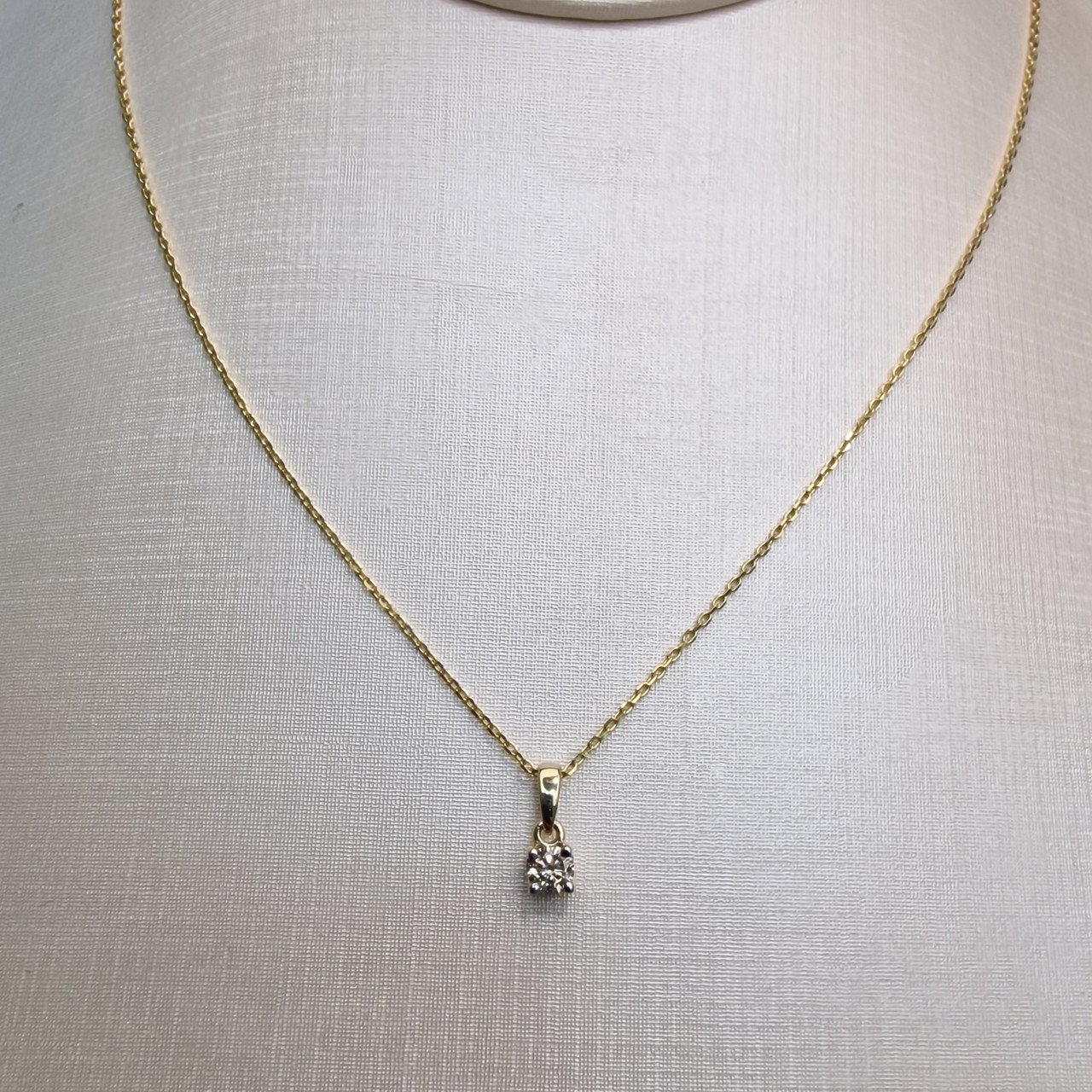 Кулон Deimantas 99981843 0,47гр 0,22ct. купить,NaN