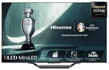 Телевизор Hisense 65U7NQ 140 см черный