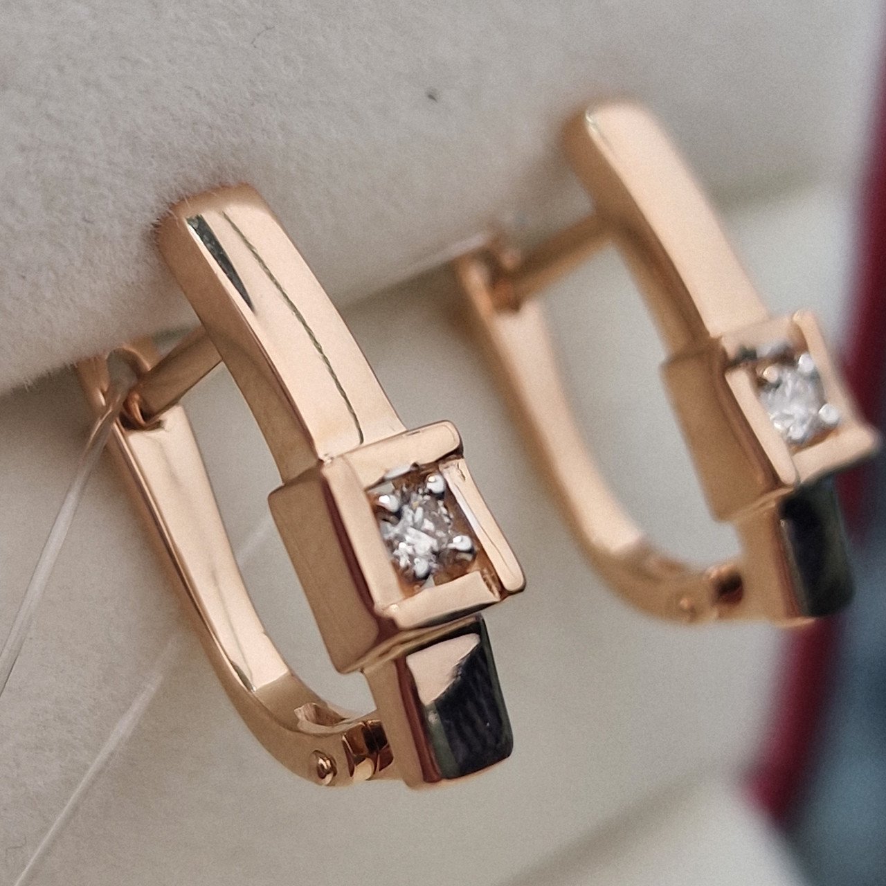 Серьги Deimantas 100067999 3,47гр 0,115ct. купить,NaN