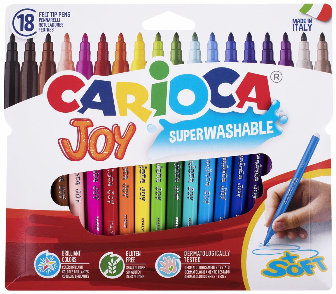 Фломастер Carioca 18 шт купить,NaN