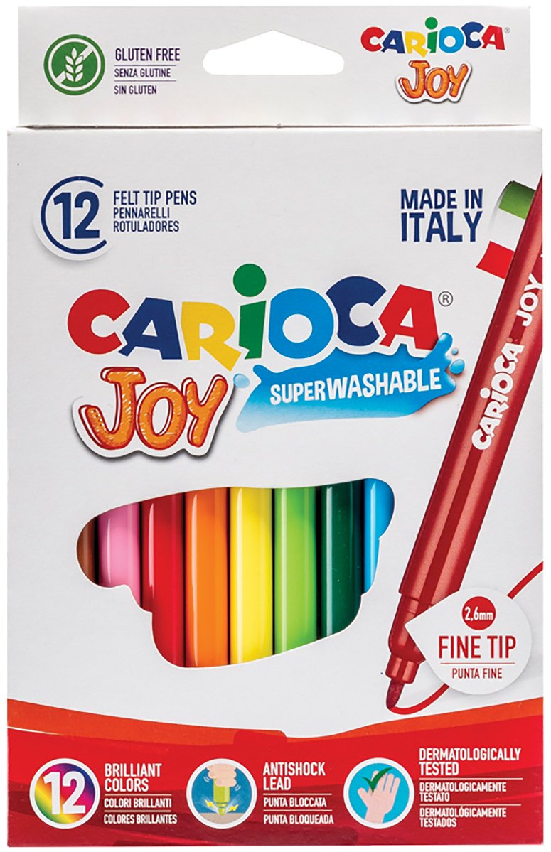 Фломастер Carioca 12 шт купить,NaN