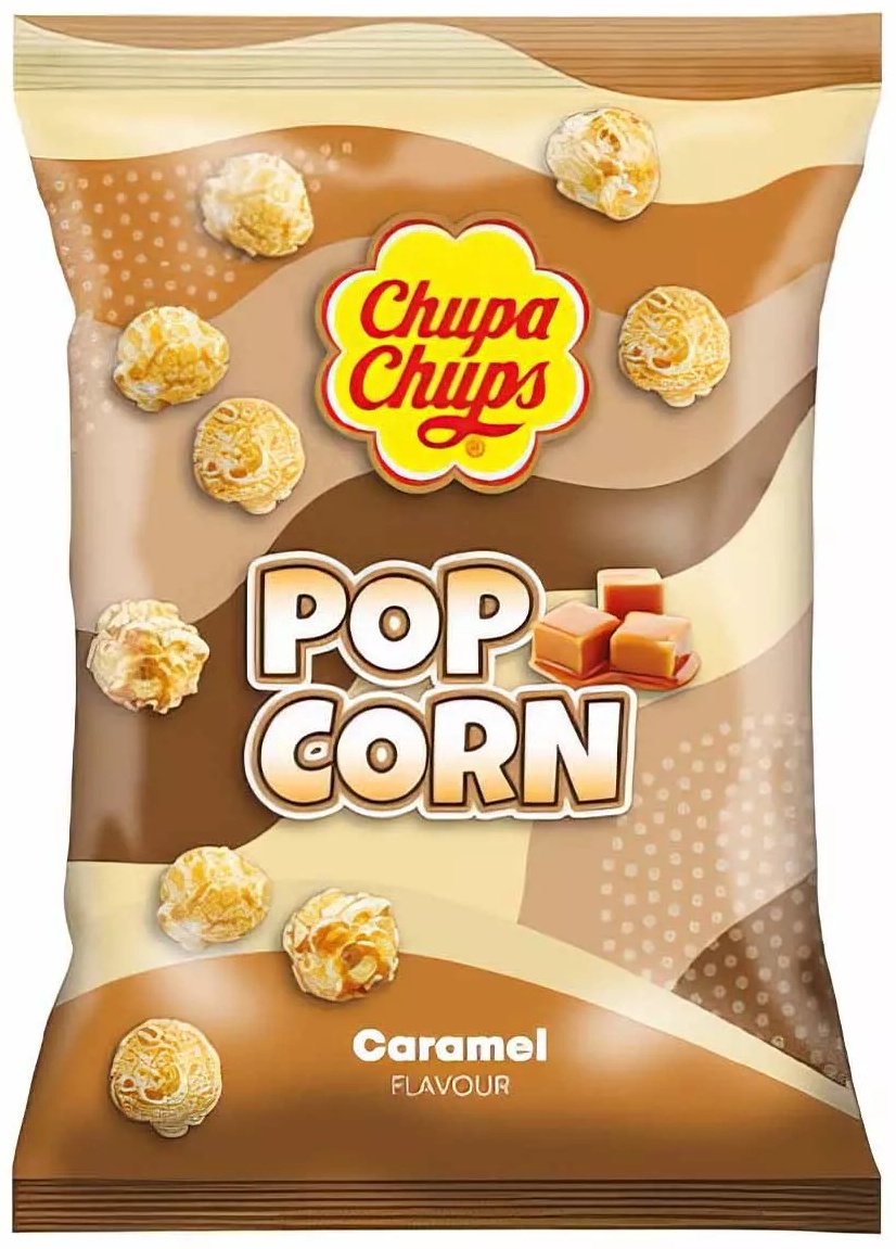 Попкорн Chupa Chups готовый сладкий карамель 90 г купить,NaN