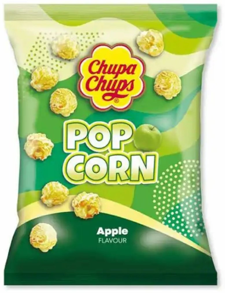 Попкорн Chupa Chups готовый сладкий яблоко 90 г купить,NaN