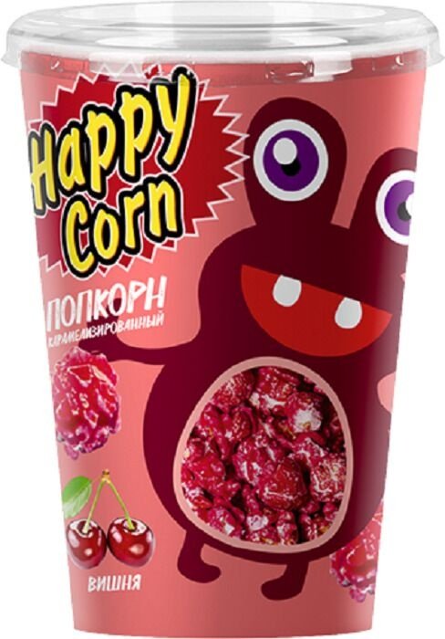 Попкорн Happy Corn готовый вишня 85 г купить,NaN
