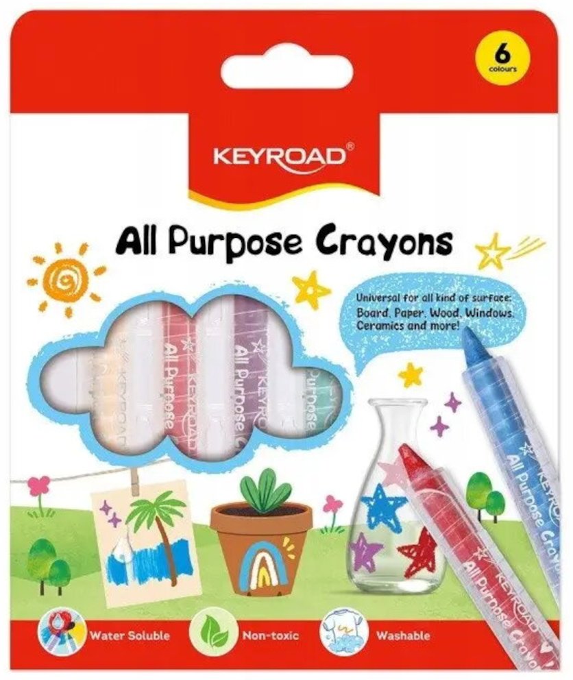 KEYROAD воск восковой сечение круглое 6 шт купить,NaN