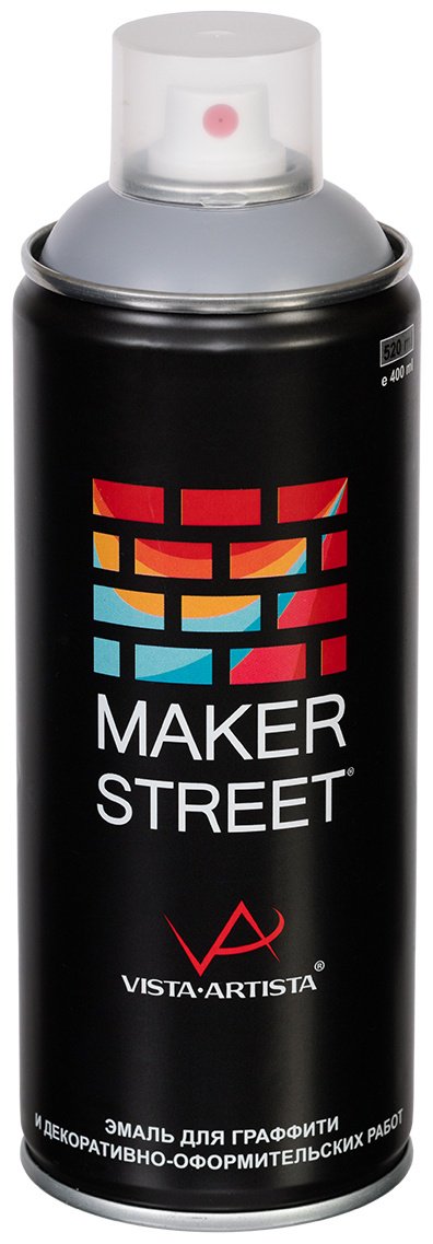 Краски акриловые MAKERSTREET Серый тюлень 1 шт 400 мл купить,NaN