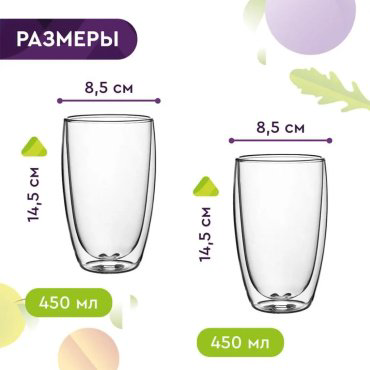 Набор стаканов ELMUG81075, стекло купить,NaN