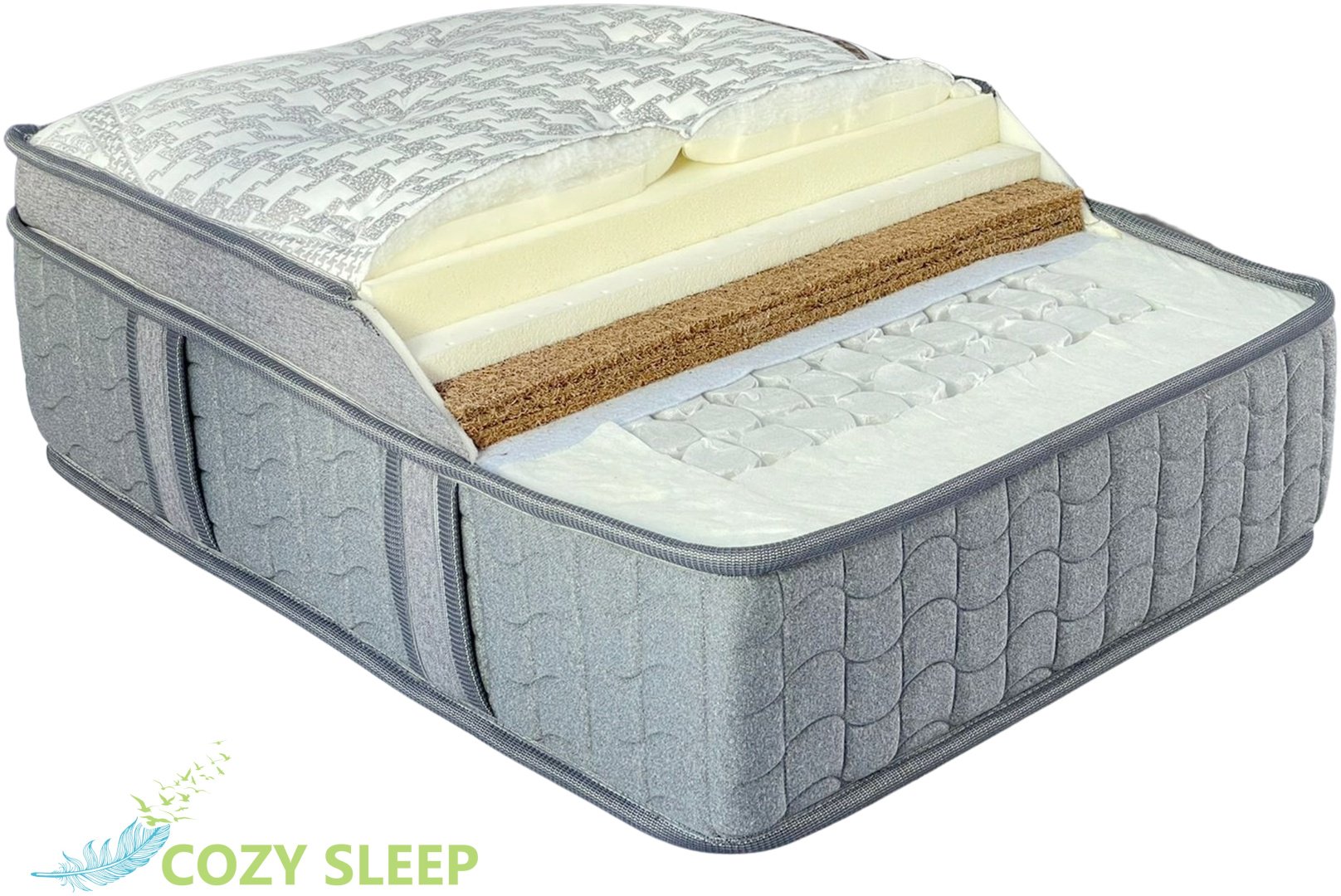 Матрас Cozy Sleep Deluxe, 180x200x27 см, чехол трикотаж купить,310000