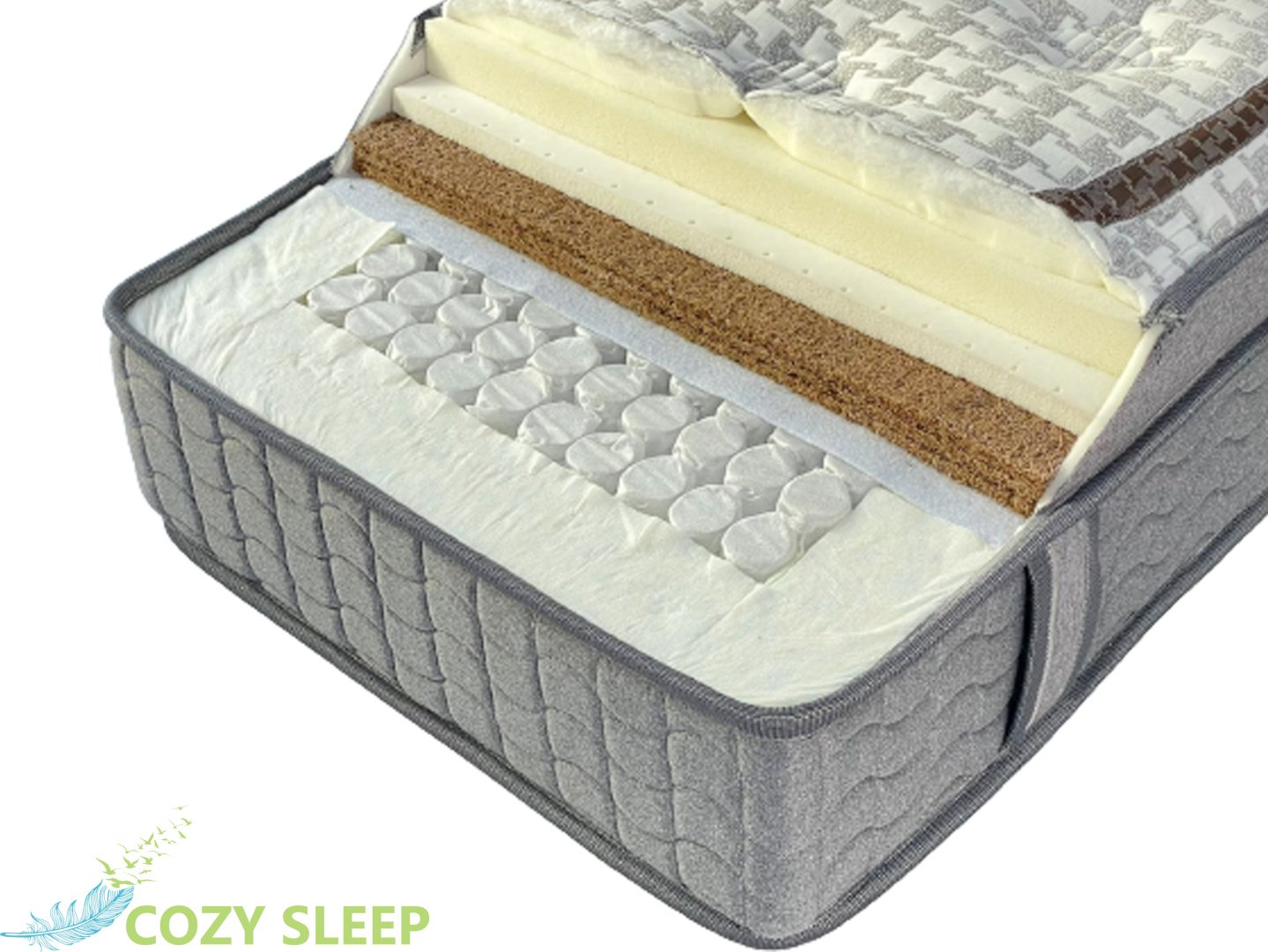 Матрас Cozy Sleep Deluxe, 180x200x27 см, чехол трикотаж купить,310000