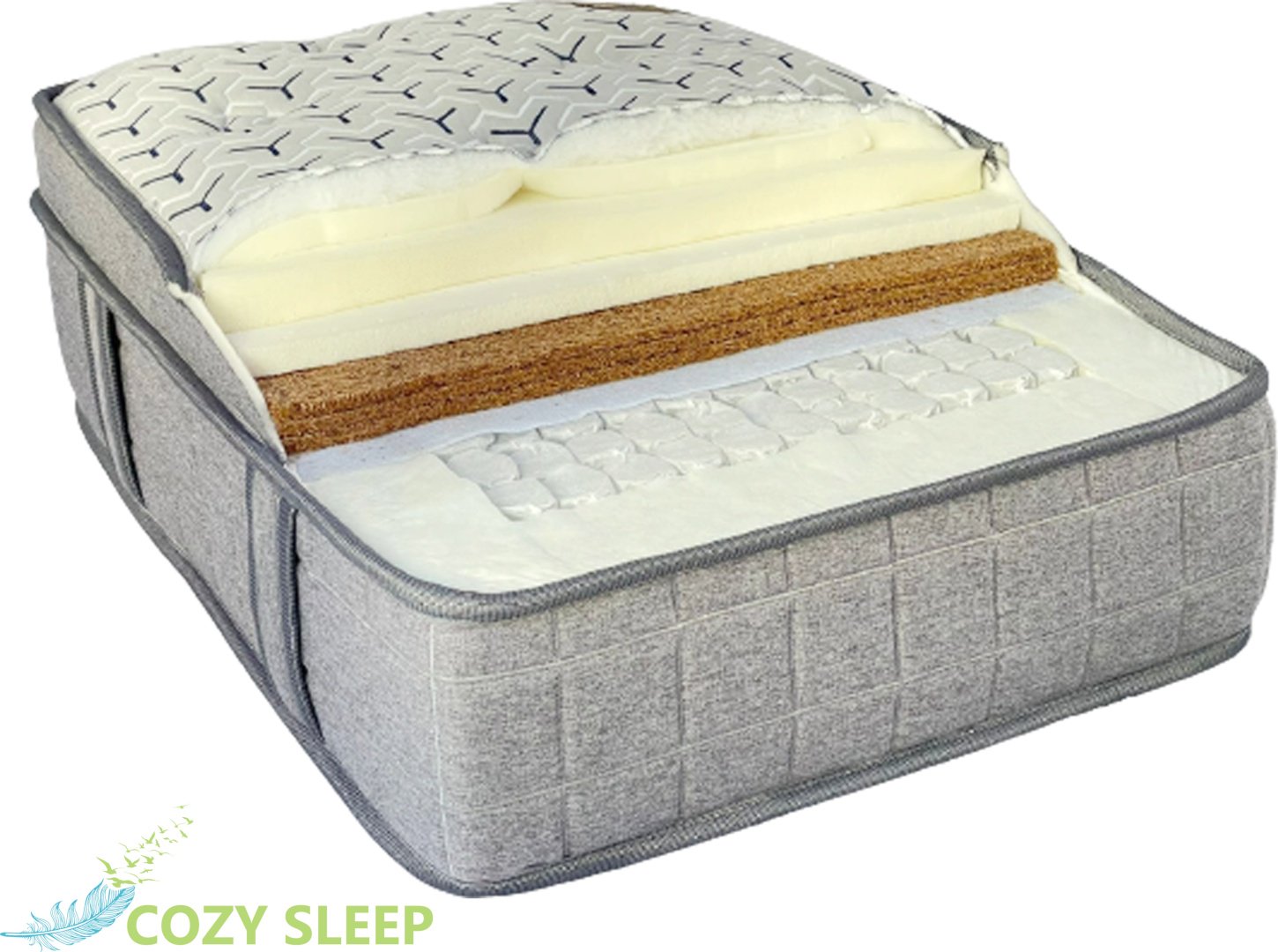 Матрас Cozy Sleep Deluxe, 140x200x27 см, чехол трикотаж купить,253000