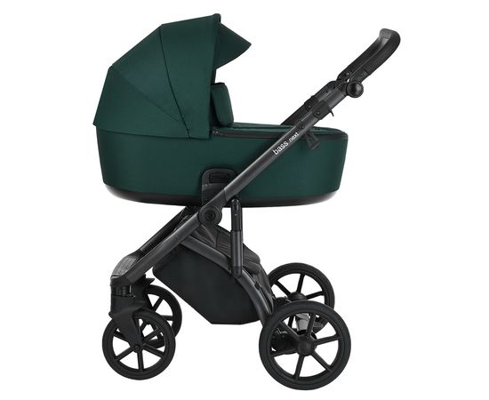 Коляска 2 в 1 Roan Bass Next emerald mood black купить,NaN