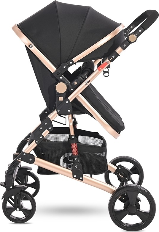 Коляска трансформер Lorelli Alba Classic 2106 black купить,NaN