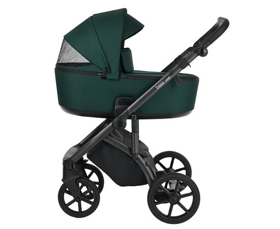 Коляска 2 в 1 Roan Bass Next emerald mood black купить,NaN
