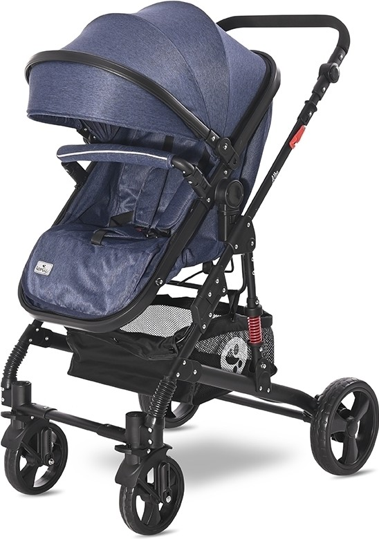 Коляска трансформер Lorelli Alba Classic Set 2188 blue jeans  купить,NaN