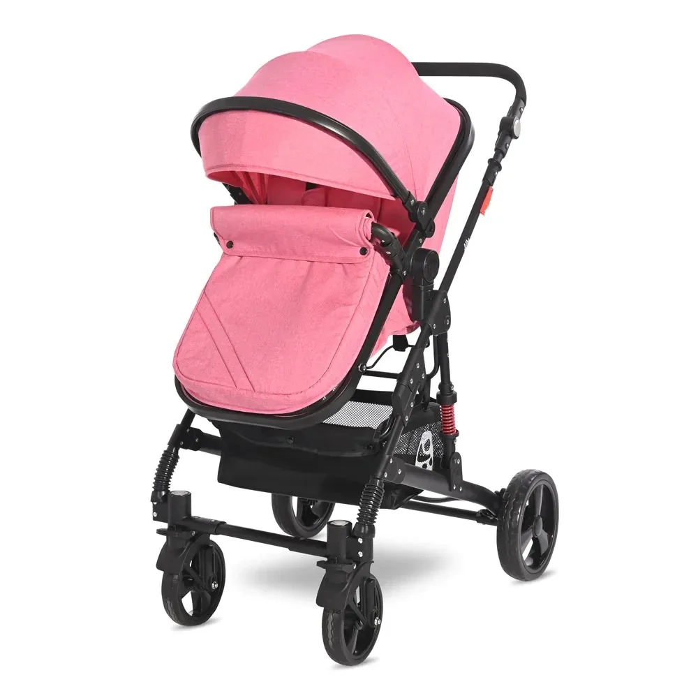 Коляска трансформер Lorelli Alba Classic 2189 pink купить,NaN