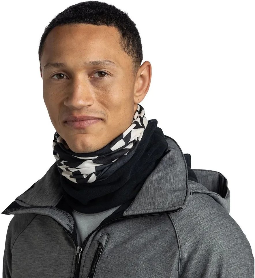 Бандана Buff размер универсальный, черный, белый купить,12900