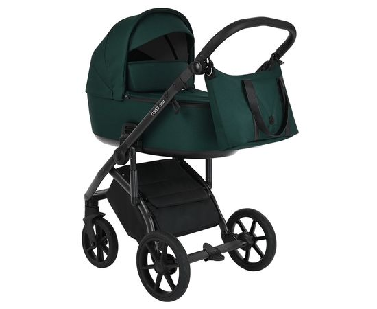 Коляска 2 в 1 Roan Bass Next emerald mood black купить,NaN