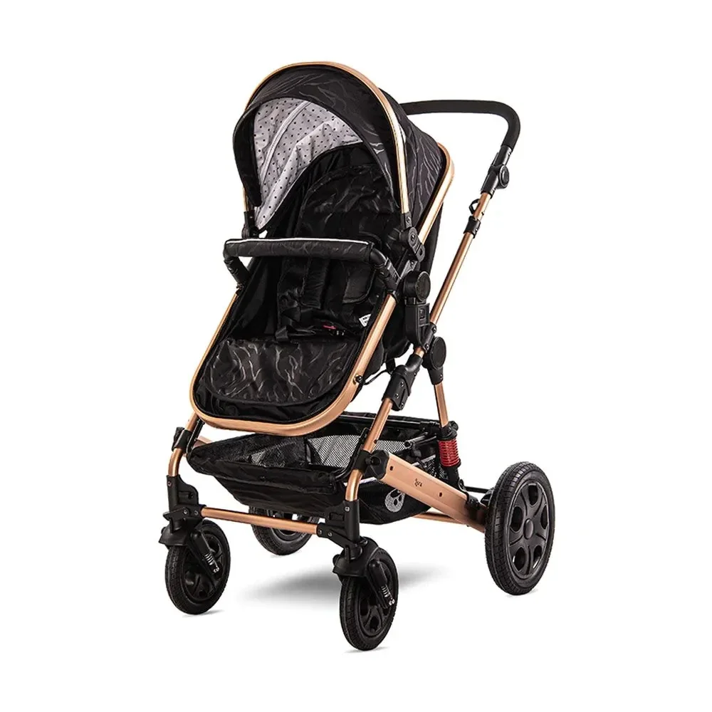 Коляска трансформер Lorelli Alba Premium Set 2186 lux black  купить,NaN