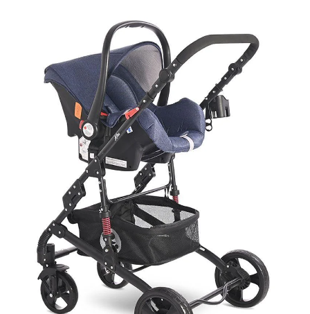 Коляска трансформер Lorelli Alba Classic Set 2188 blue jeans  купить,NaN