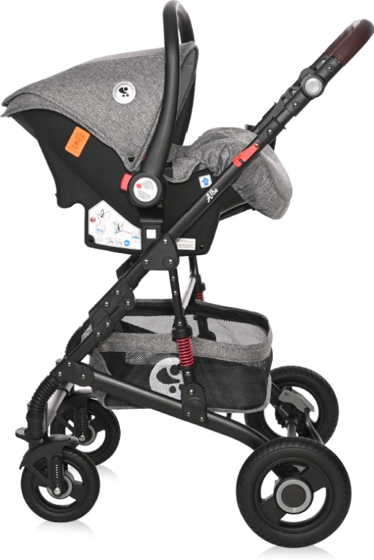 Коляска трансформер Lorelli Alba Premium Set 2184 grey  купить,NaN